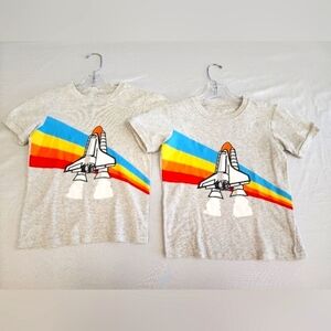 Shelry Grey Graphic T-Shirt, sz 8 yrs